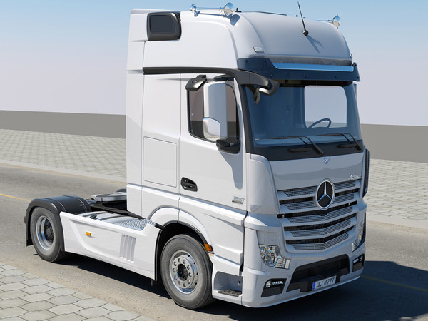 3ds max mercedes-benz actros 2011 - Mercedes-Benz Actros 2011 by jekich1